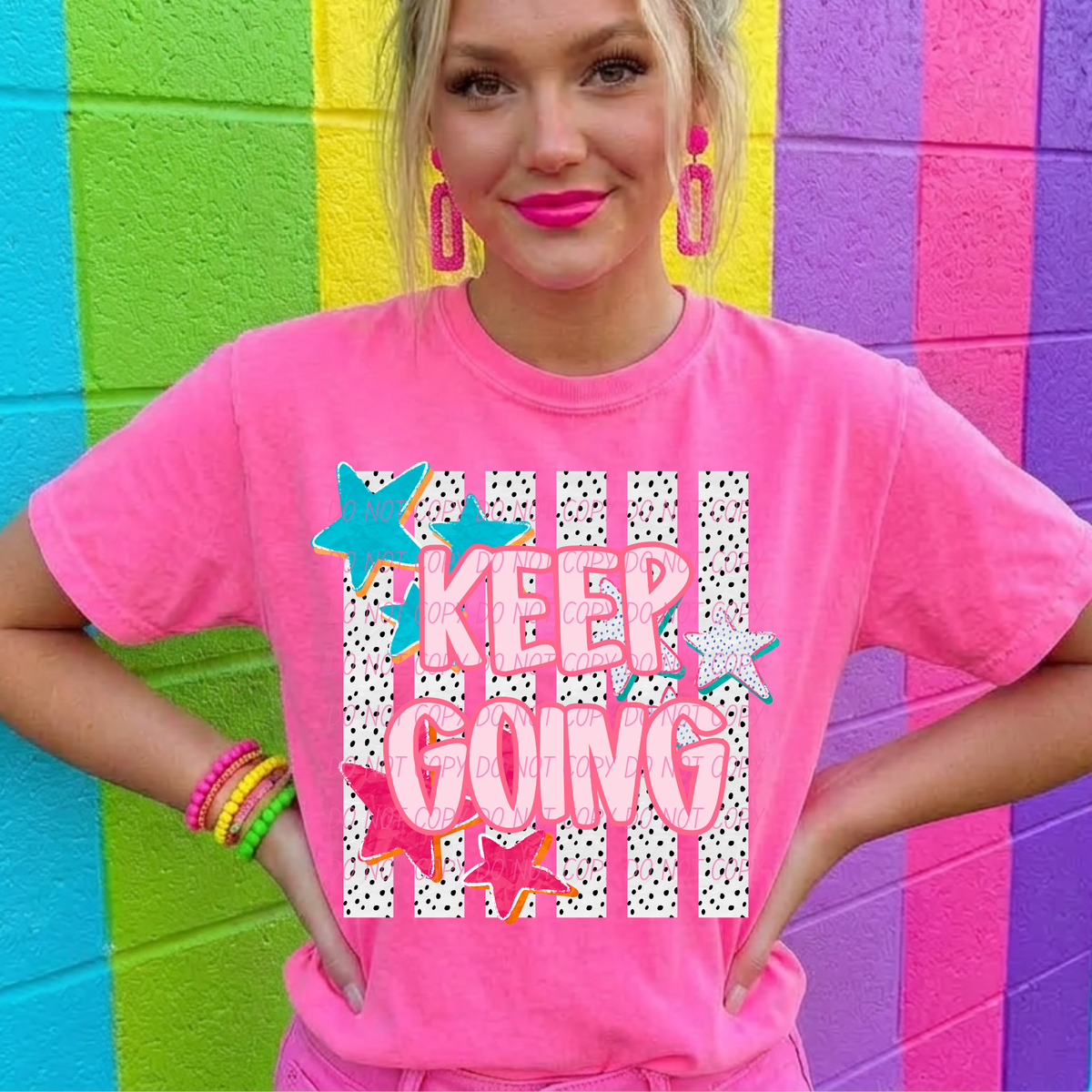 Keep going stripes (City) DTF Transfer