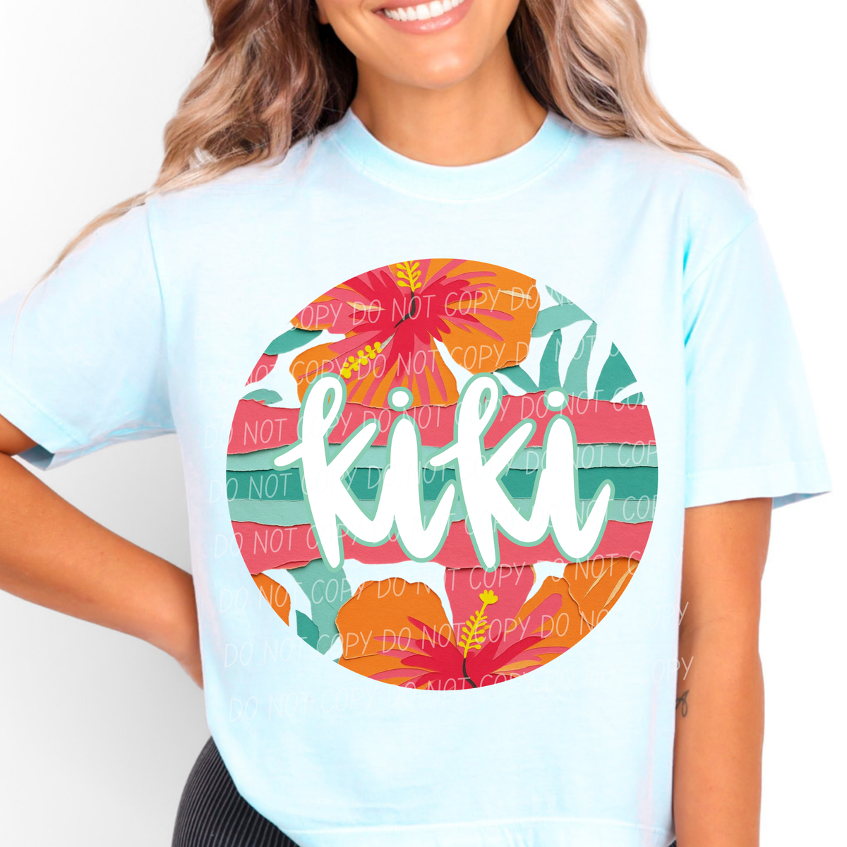 Kiki tropical circle (City) DTF Transfer