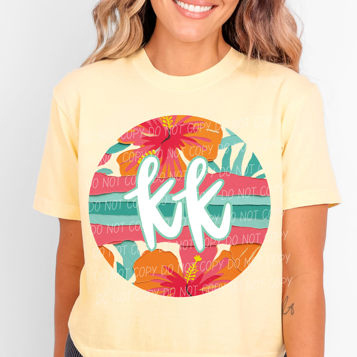 kk tropical circle (city) DTF Transfer