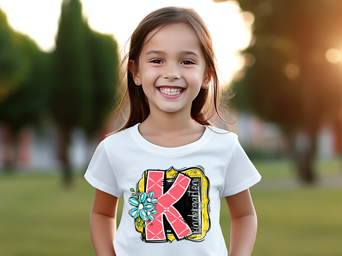 K Kindergarten Frame 114587 DTF transfer