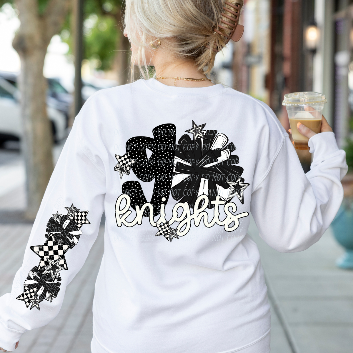 knights cheer black and white (city)