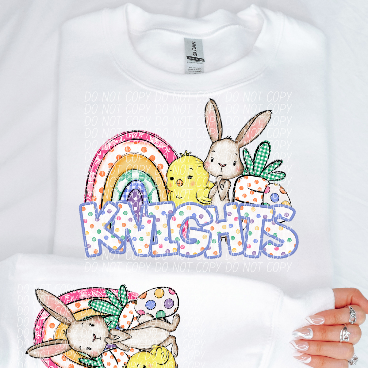 Easter Knights (CITY) DTF transfer