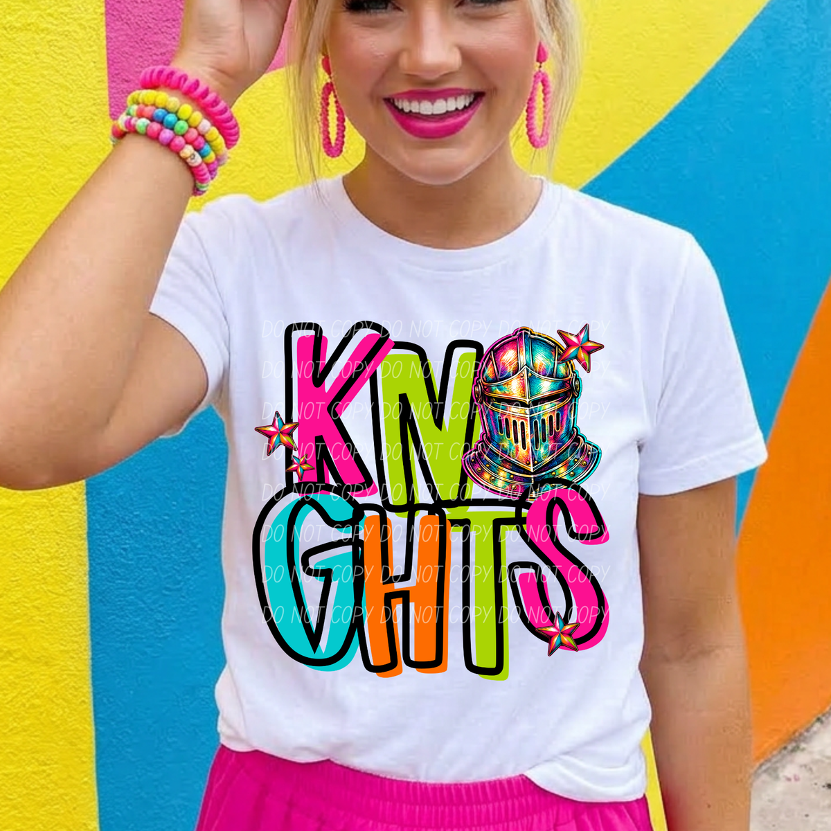 Knights Friday night neon (City) DTF Transfer