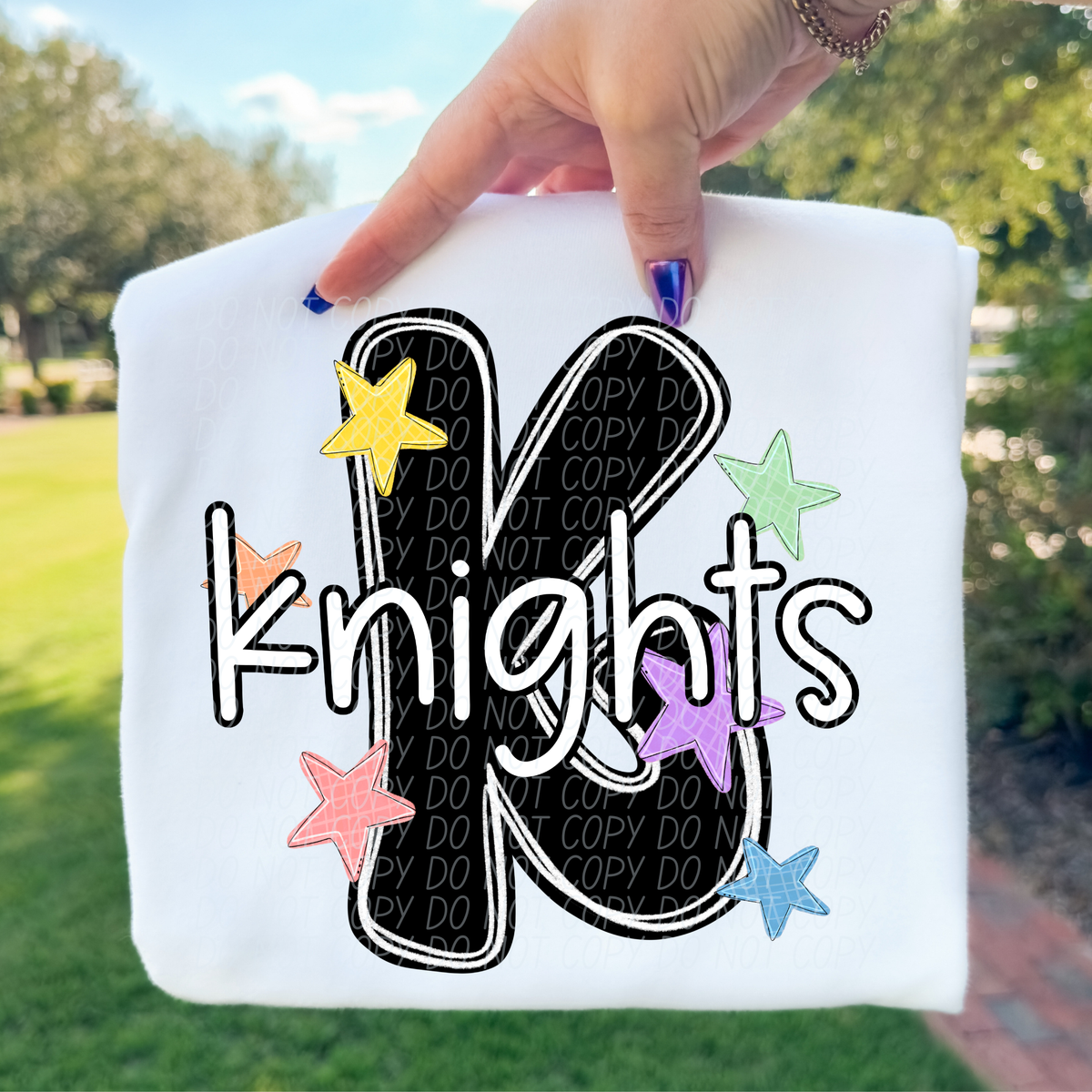 Knights star Mascots (CITY) DTF transfer