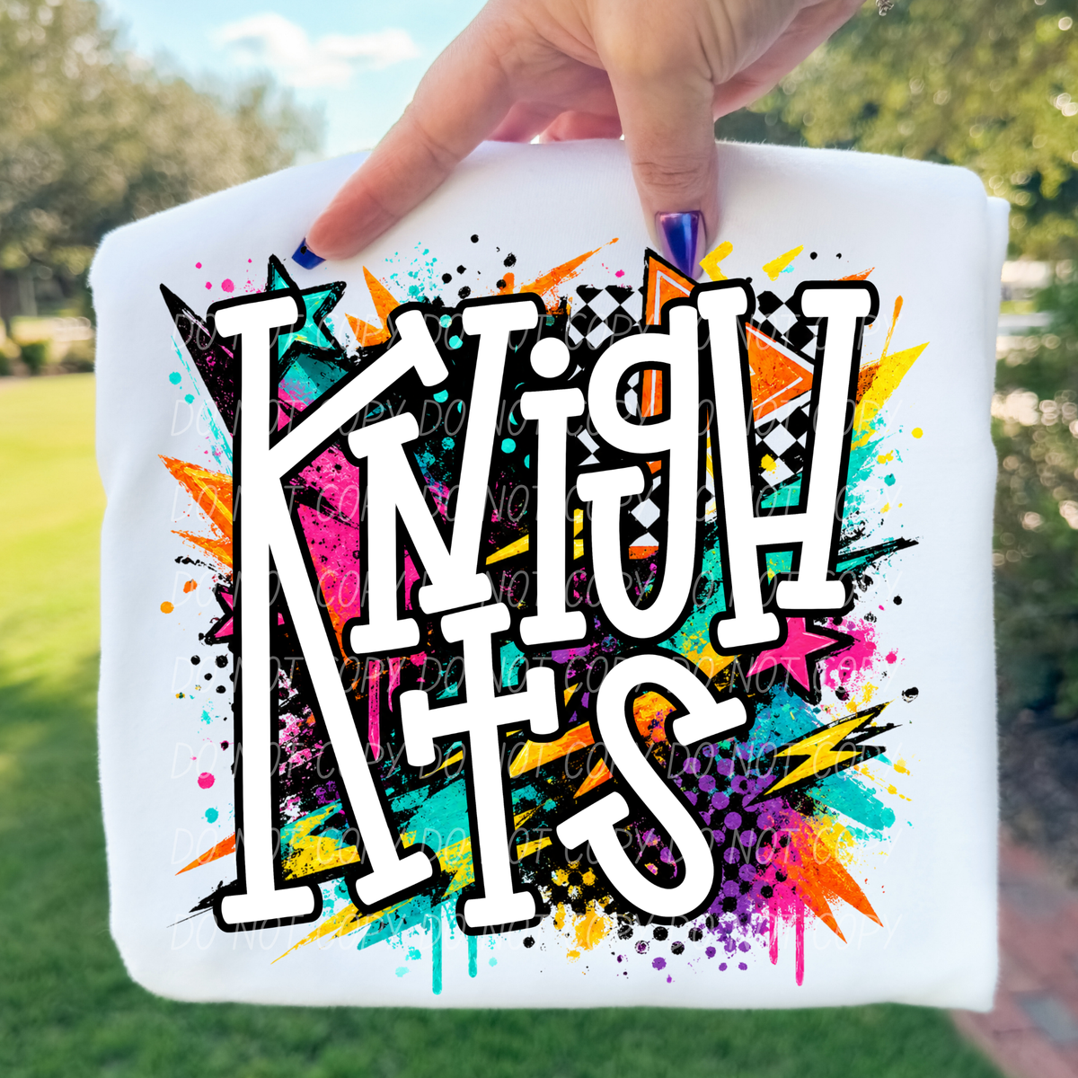 Knights totally tubular (City) DTF Transfer