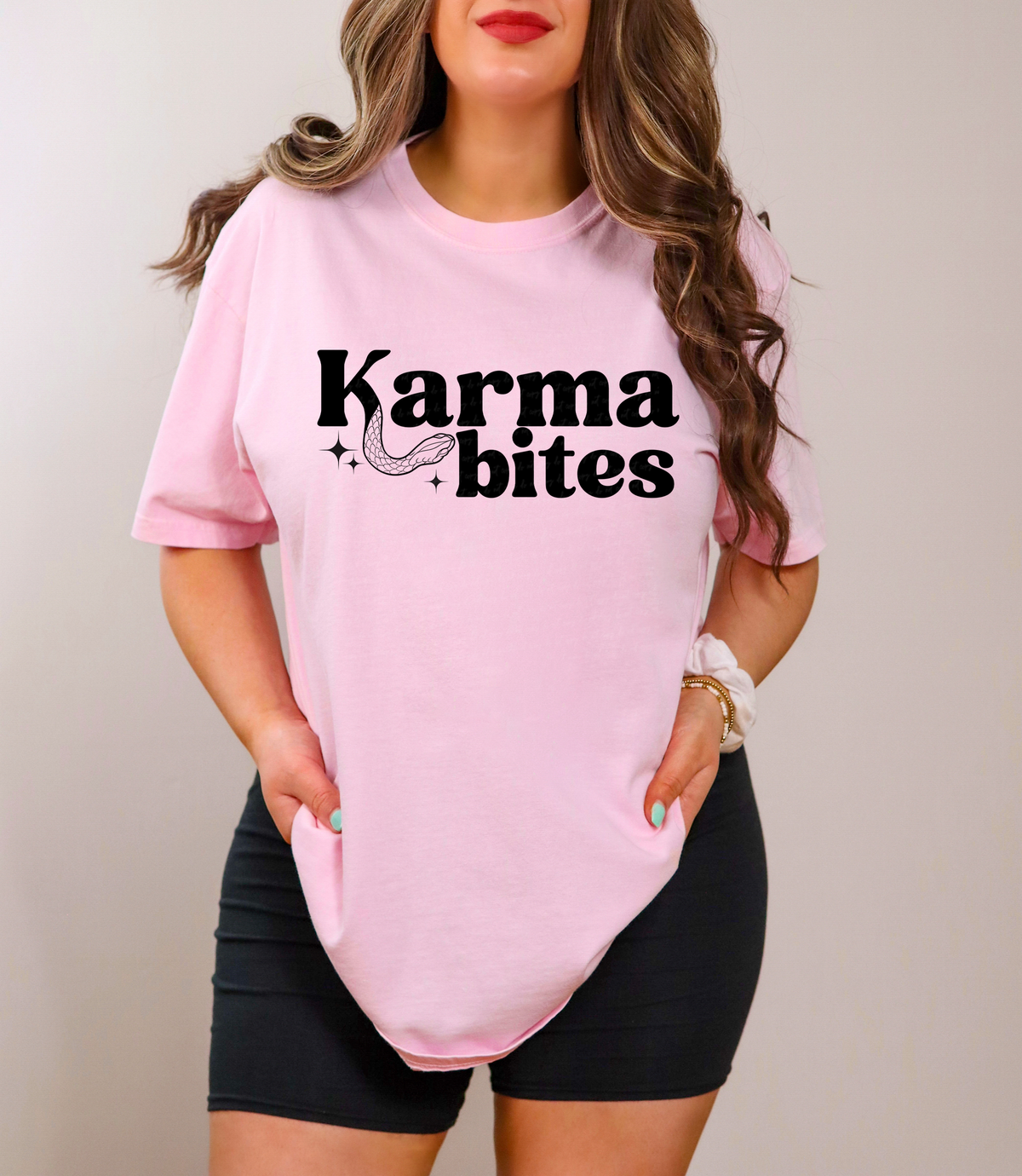 Karma Bites Snake 116837 DTF Transfer