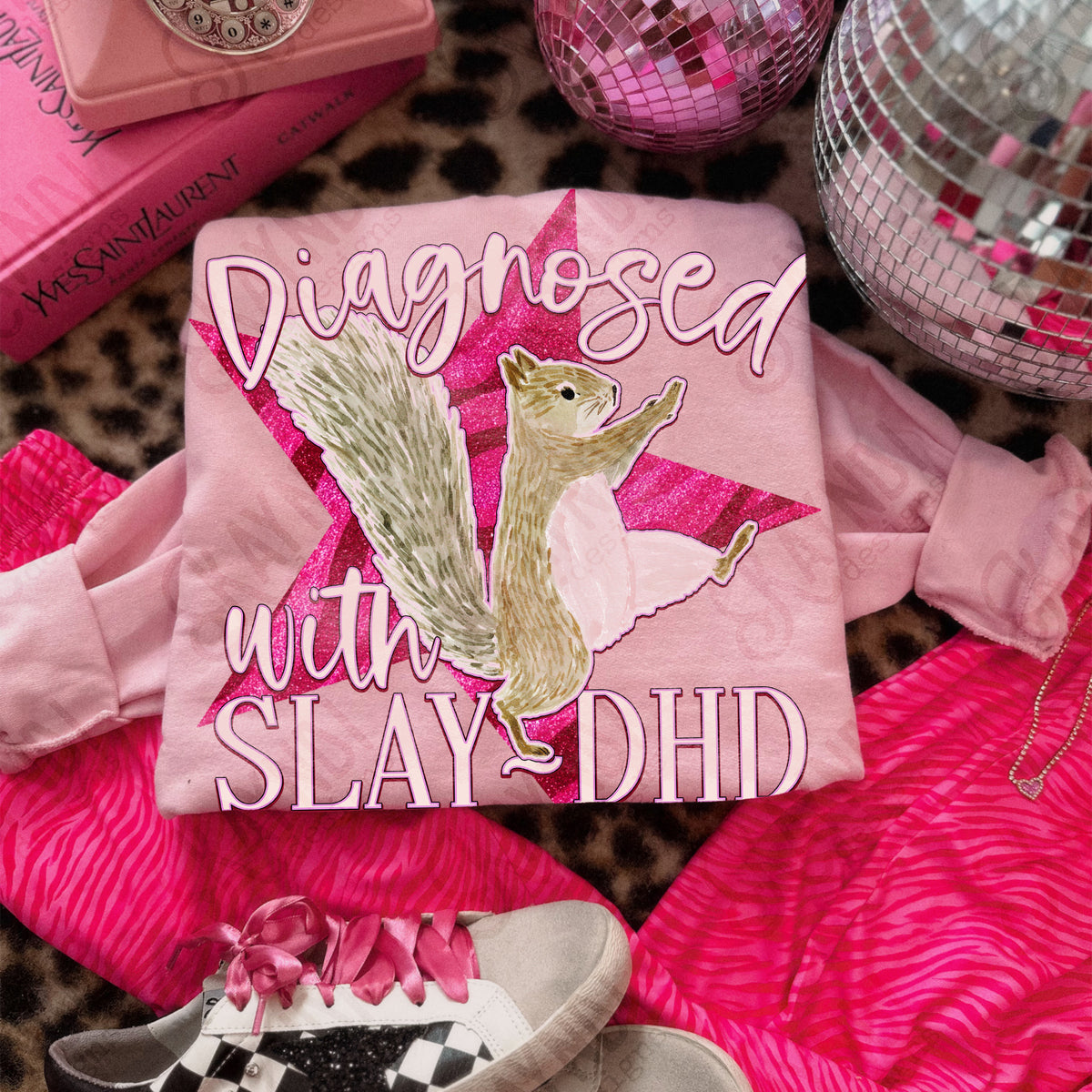 Diagnosed with slay dhd (Kayndi) DTF Transfer