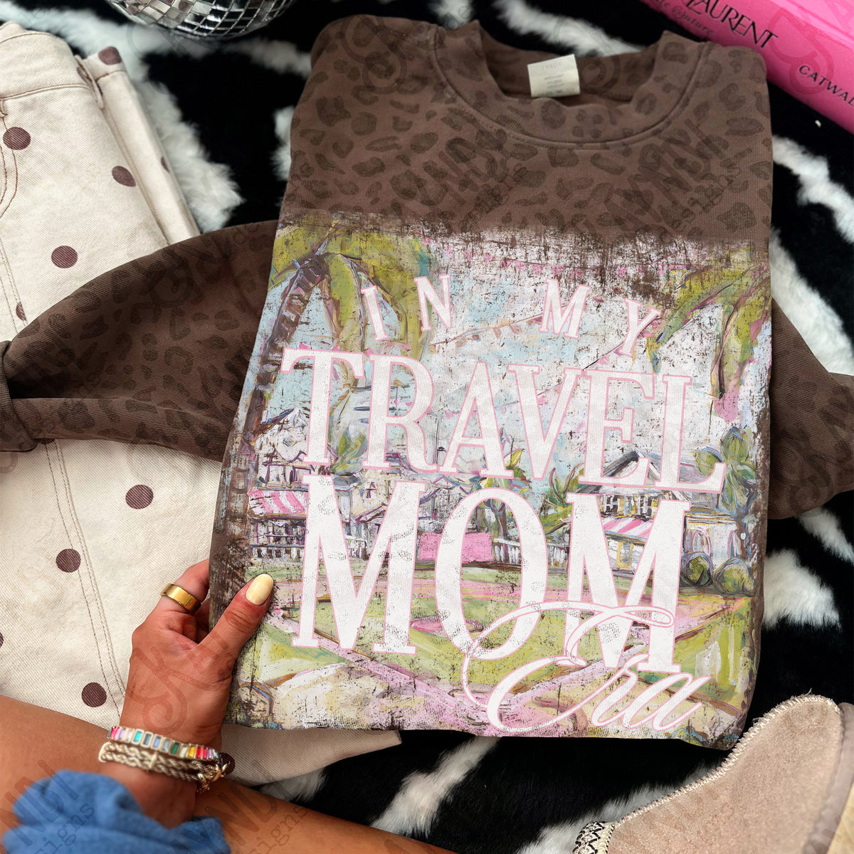 In my travel mom era (Kayndi) DTF Transfer