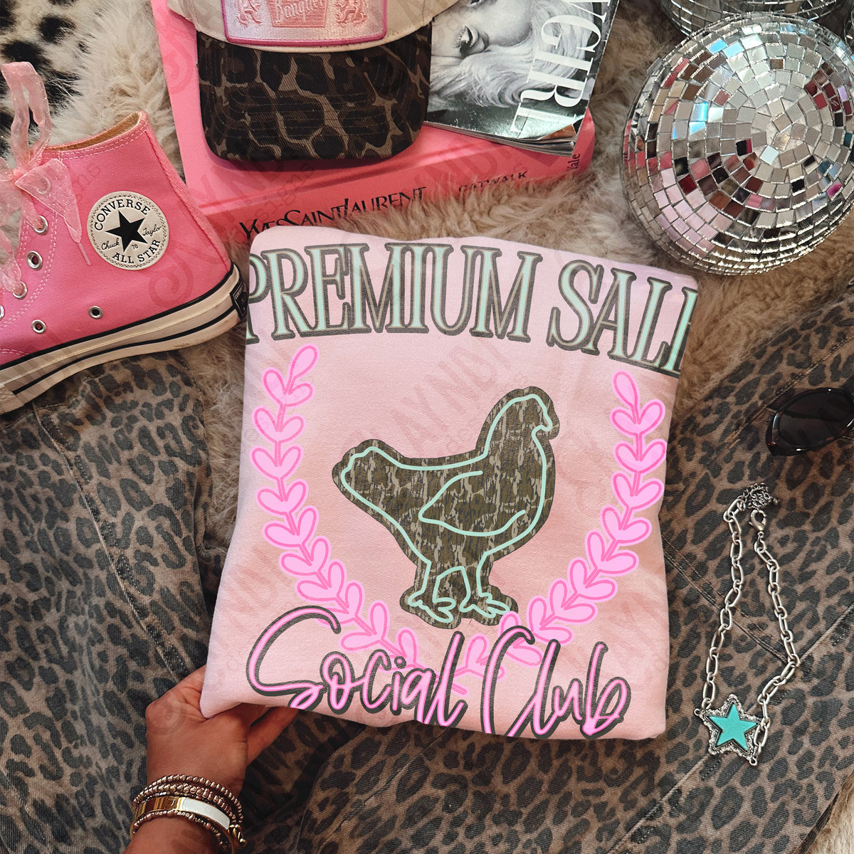 Premium sale chicken social club (Kayndi) DTF Transfer