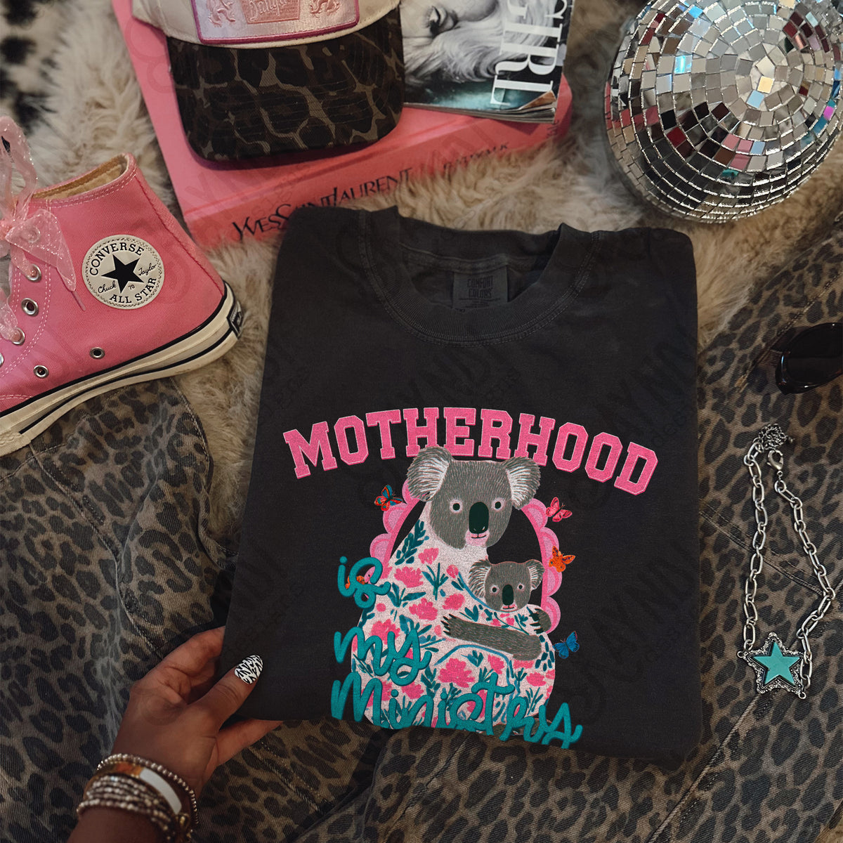 Motherhood is my ministry koloa (Kayndi) DTF Transfer