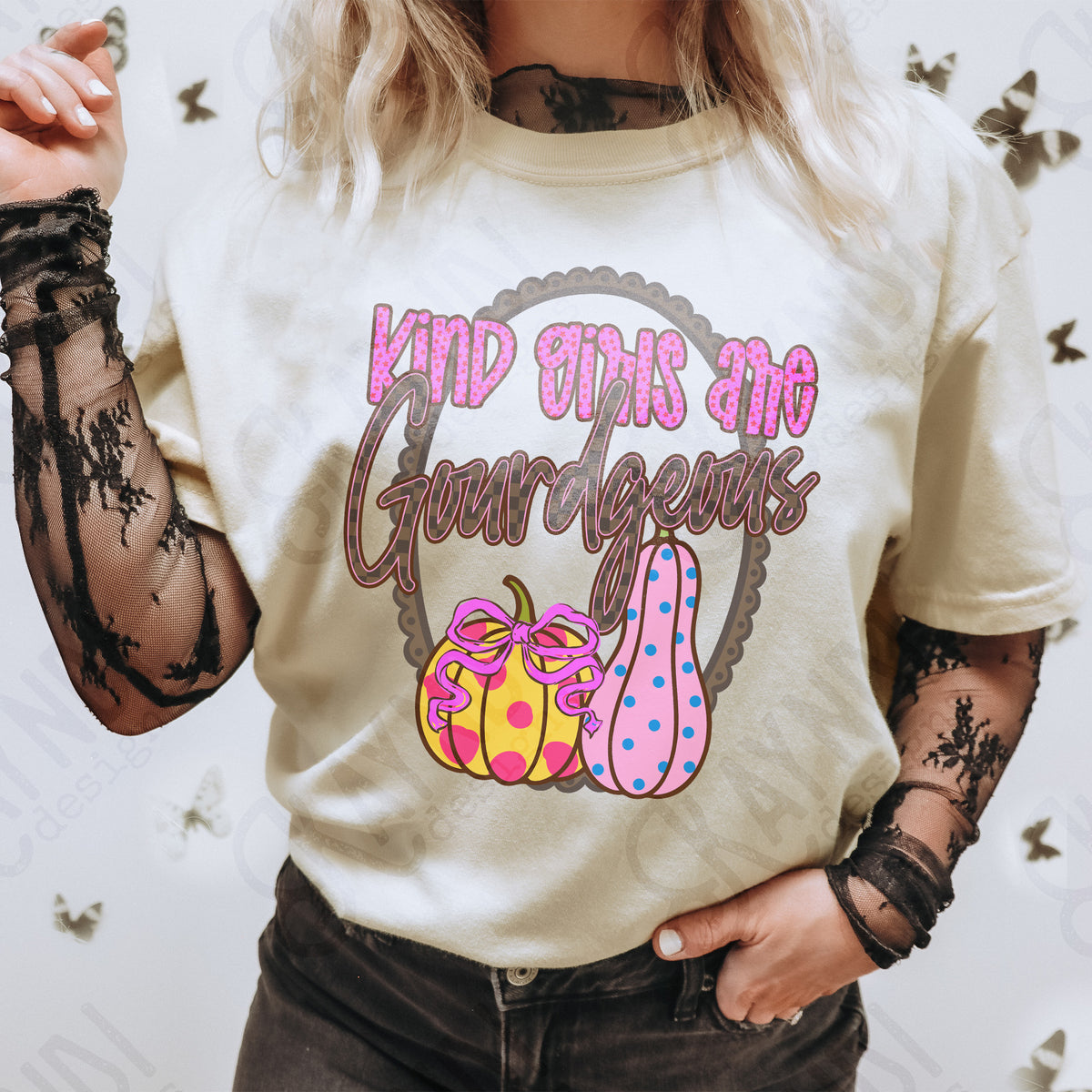 Kind girls are gourdgeous (Kayndi) DTF Transfer