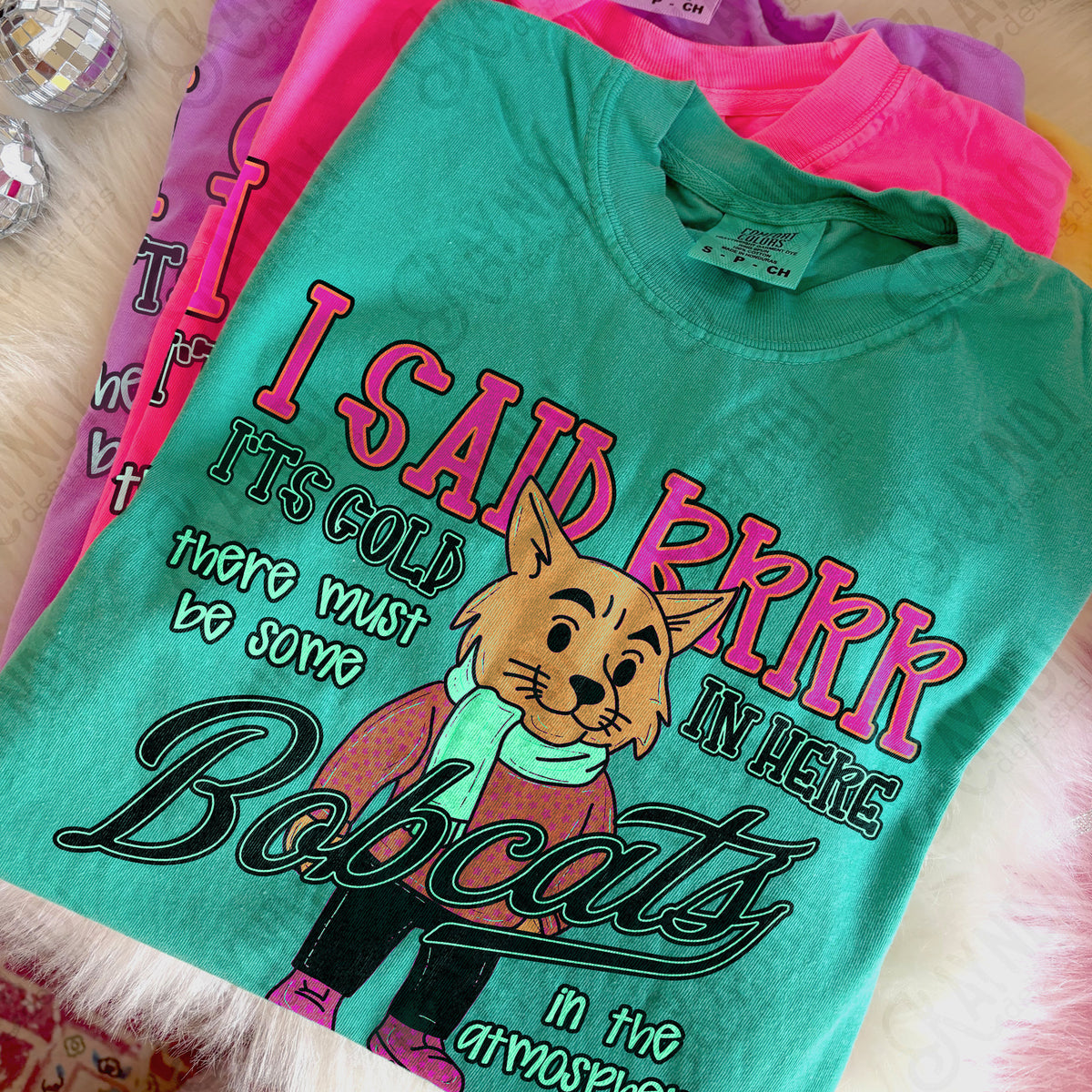 bobcats brrr mascots (kayndi) DTF transfer