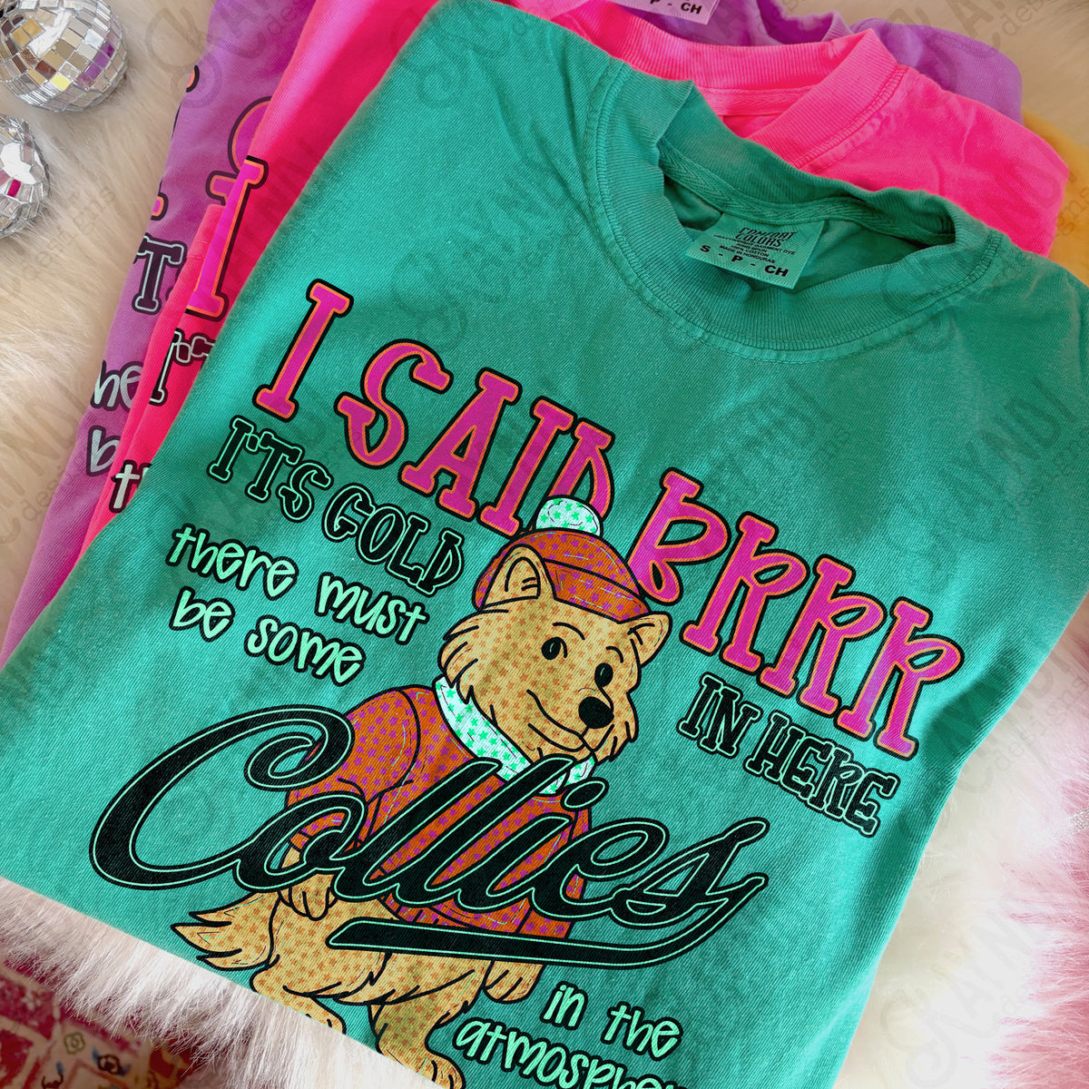 collies brrr mascots (kayndi) DTF transfer