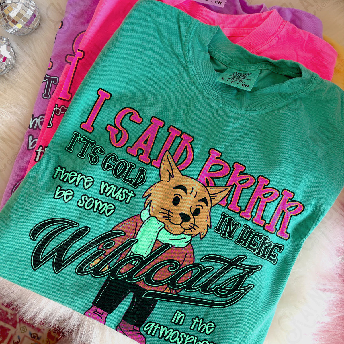 wildcats brrr mascots (kayndi) DTF transfer
