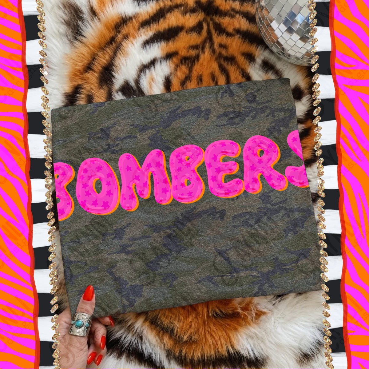 BOMBERS bubble star mascot (kayndi) DTF Transfer