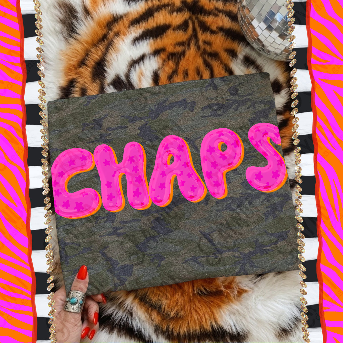 CHAPS bubble star mascot (kayndi) DTF Transfer