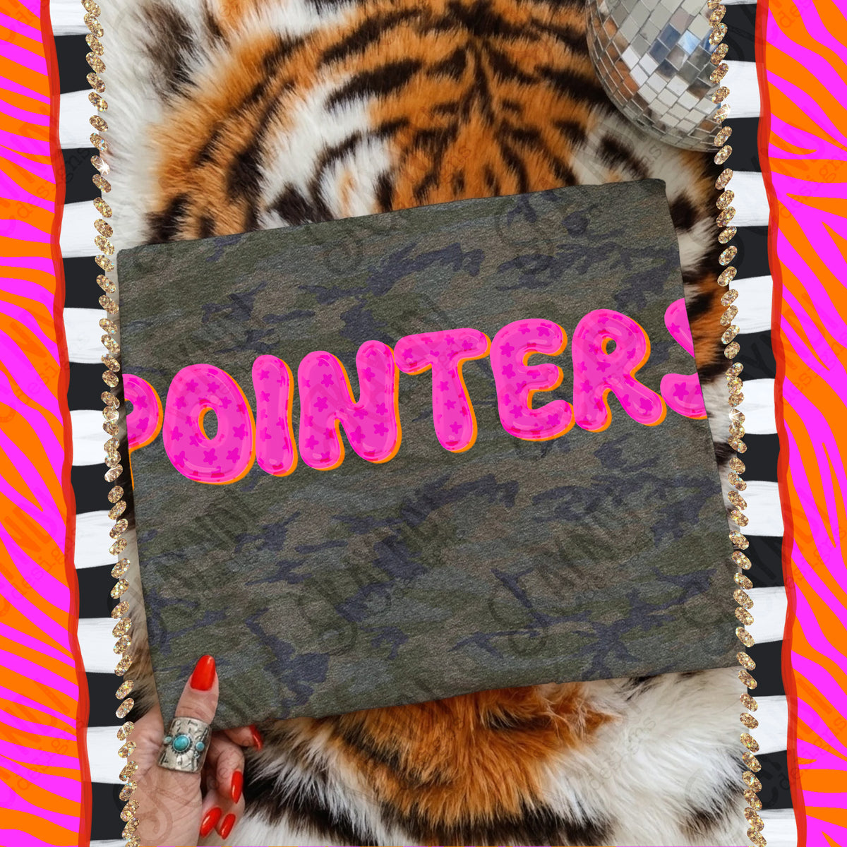 POINTERS bubble star mascot (kayndi) DTF Transfer