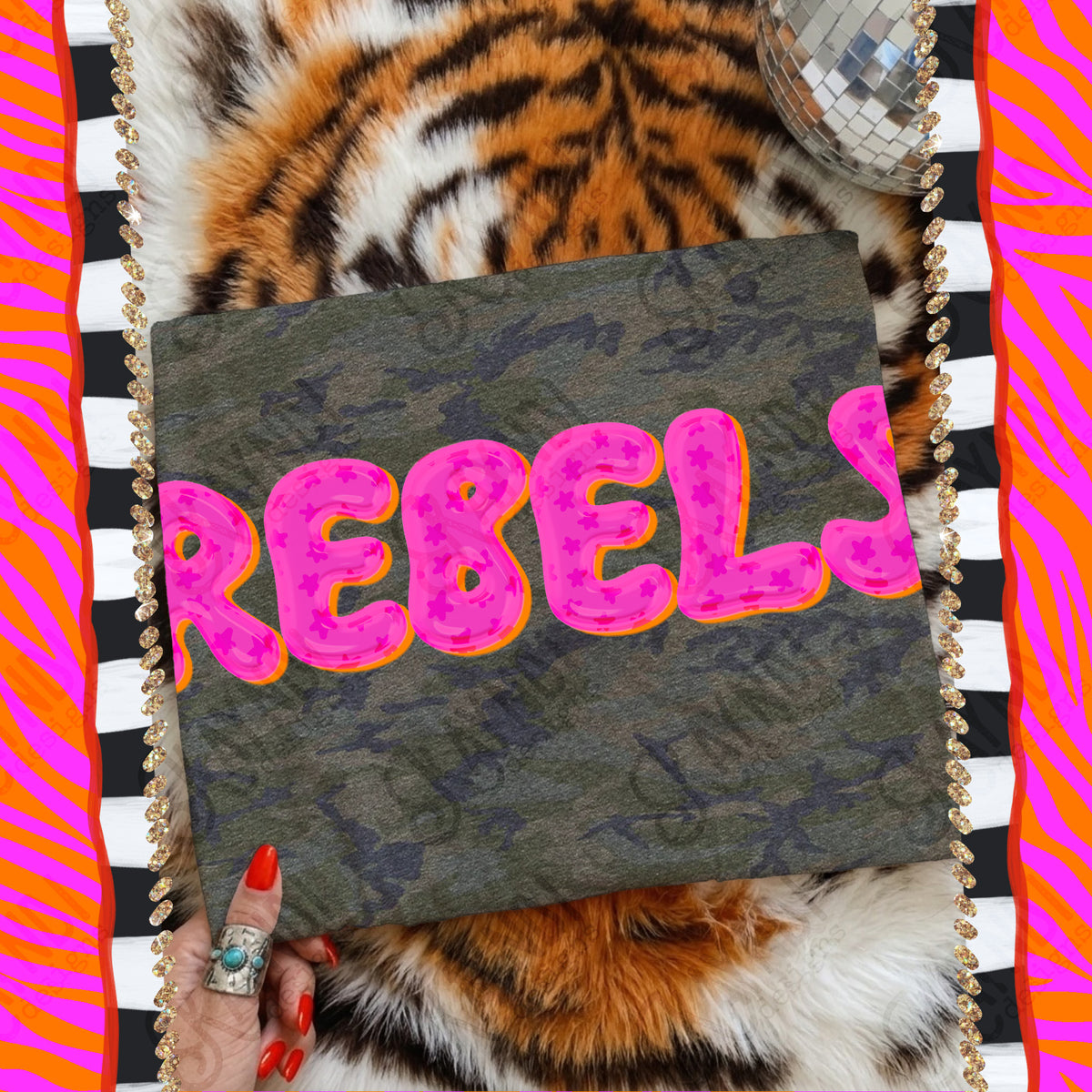 REBELS bubble star mascot (kayndi) DTF Transfer