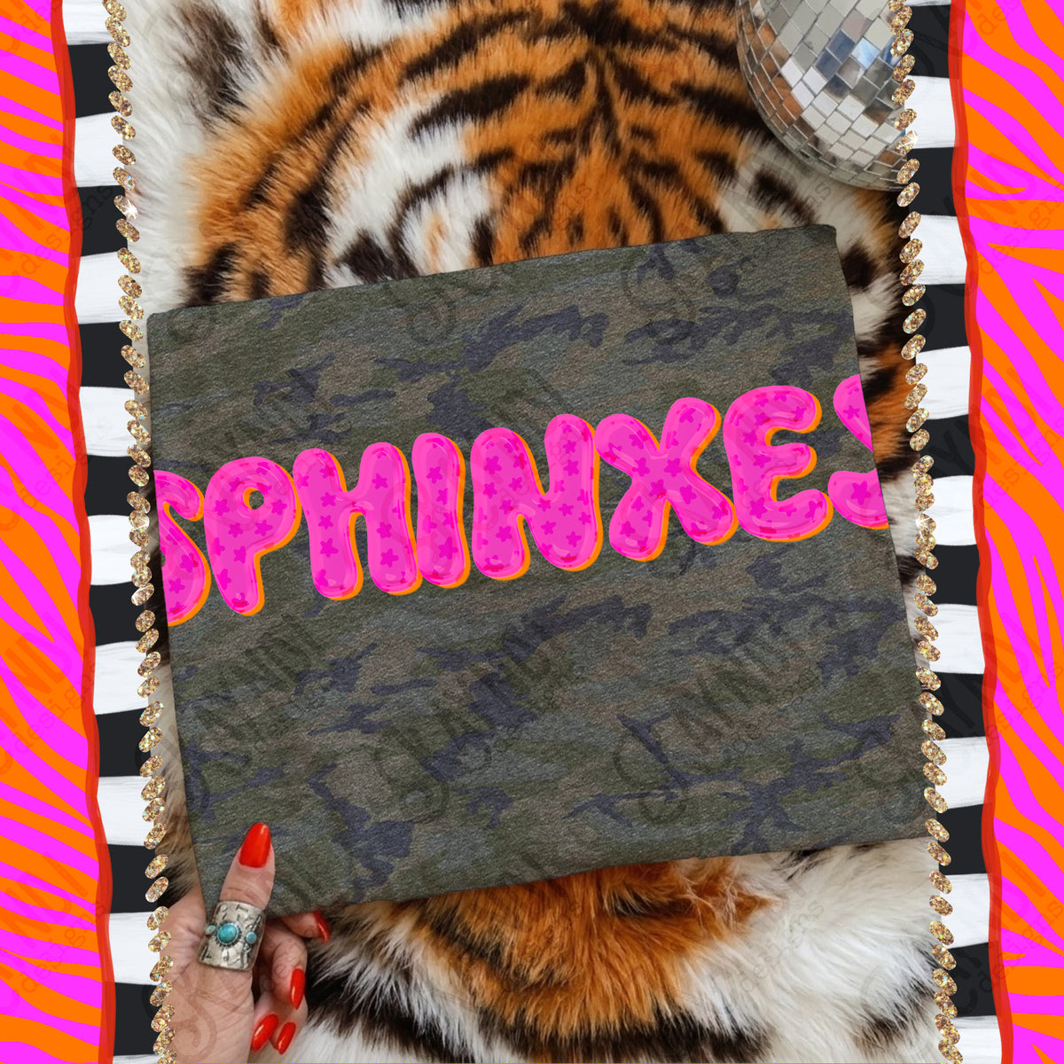 SPHINXES bubble star mascot (kayndi) DTF Transfer