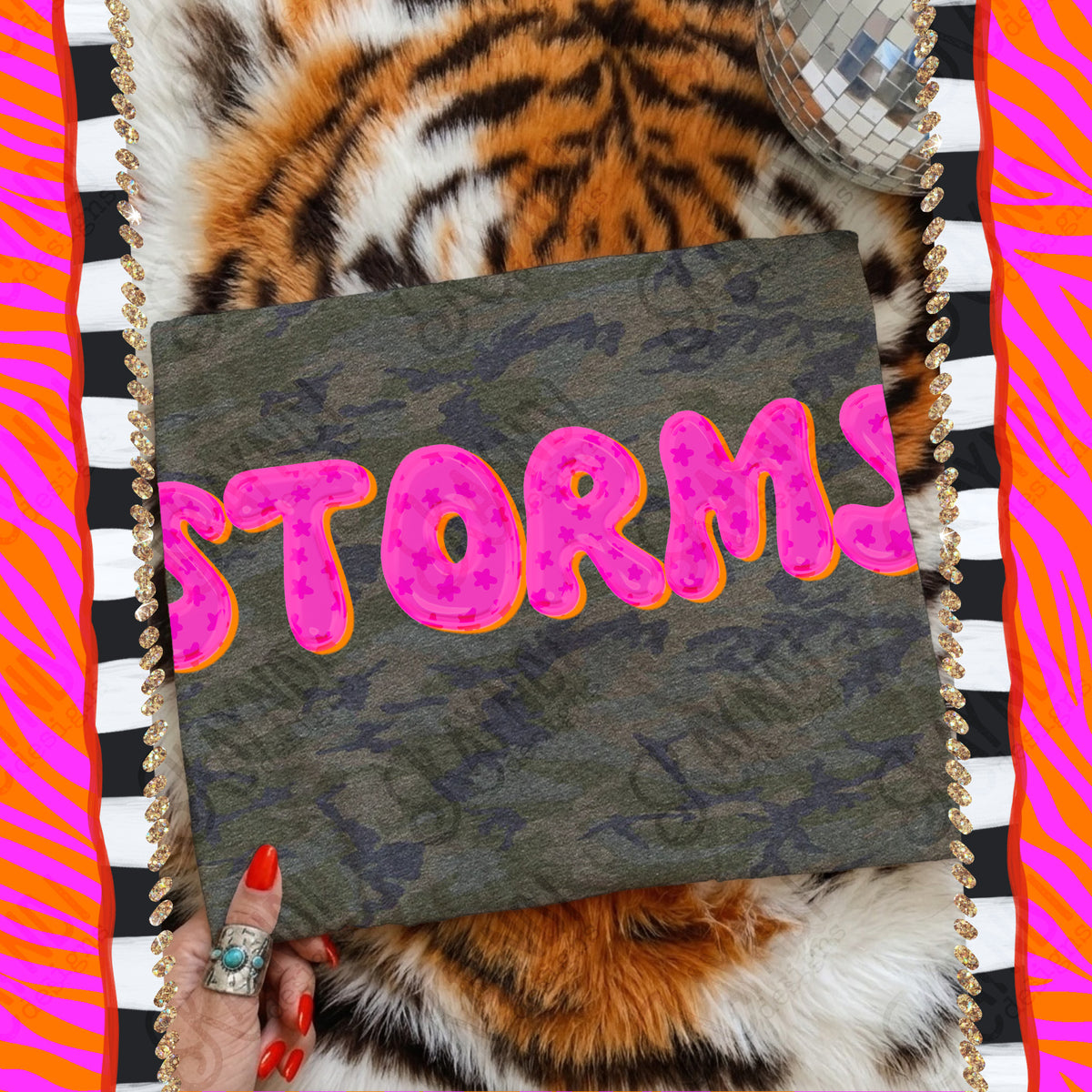 STORMS bubble star mascot (kayndi) DTF Transfer