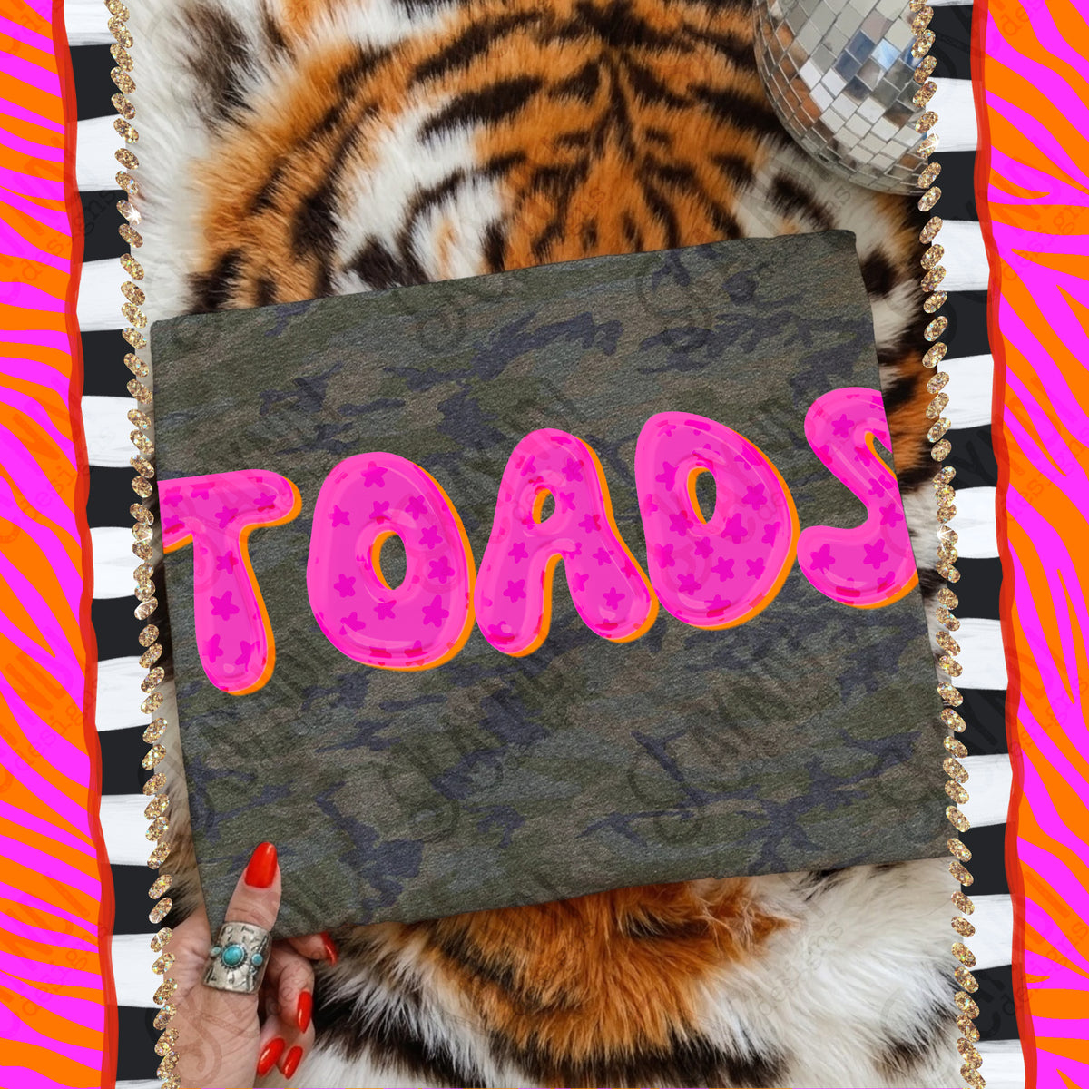 TOADS bubble star mascot (kayndi) DTF Transfer