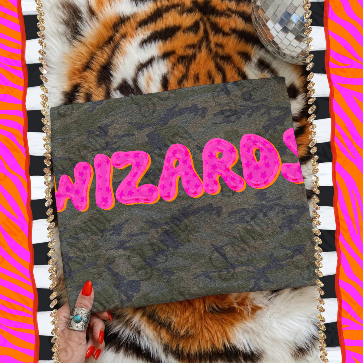 WIZARDS bubble star mascot (kayndi) DTF Transfer