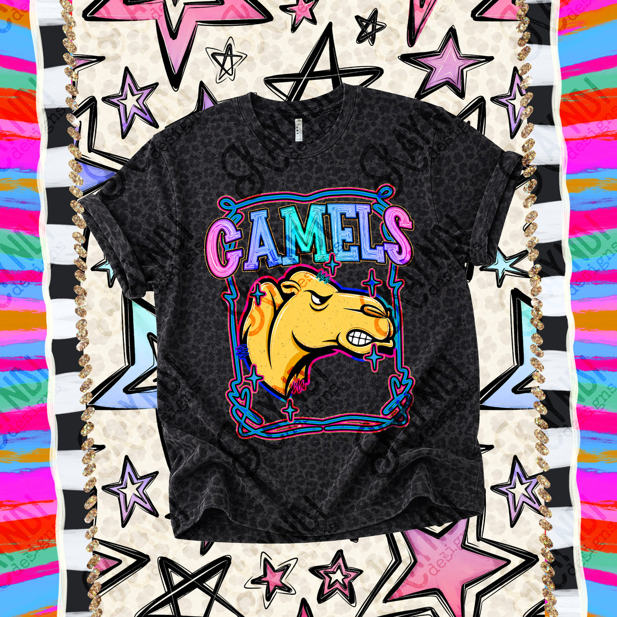 Camels-Retro Pop (Kayndi) DTF Transfer