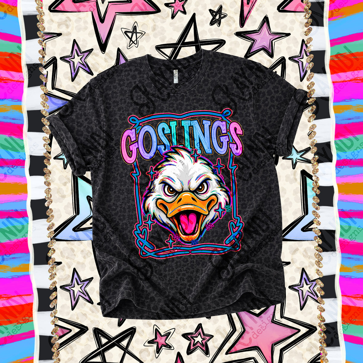 Goslings-Retro Pop (Kayndi) DTF Transfer