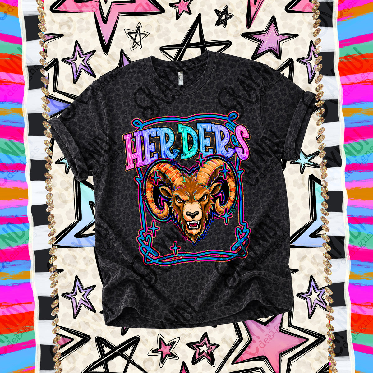 Herders-Retro Pop (Kayndi) DTF Transfer