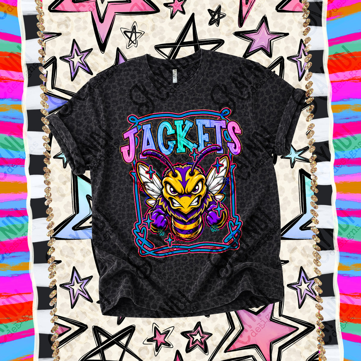 Jackets-Retro Pop (Kayndi) DTF Transfer