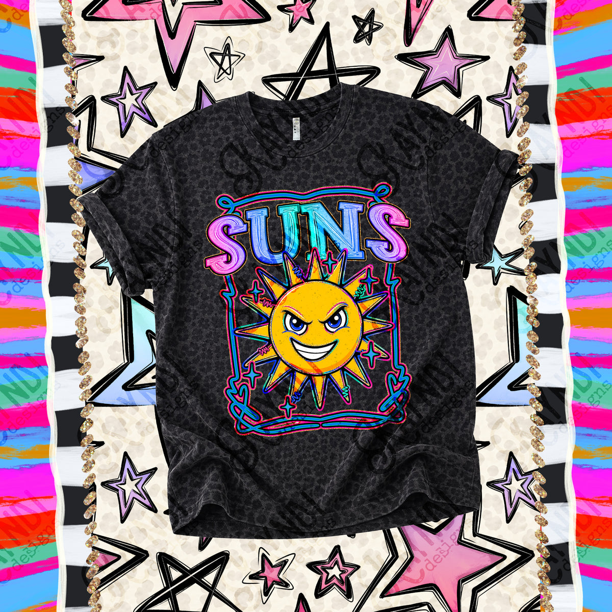 Suns-Retro Pop (Kayndi) DTF Transfer