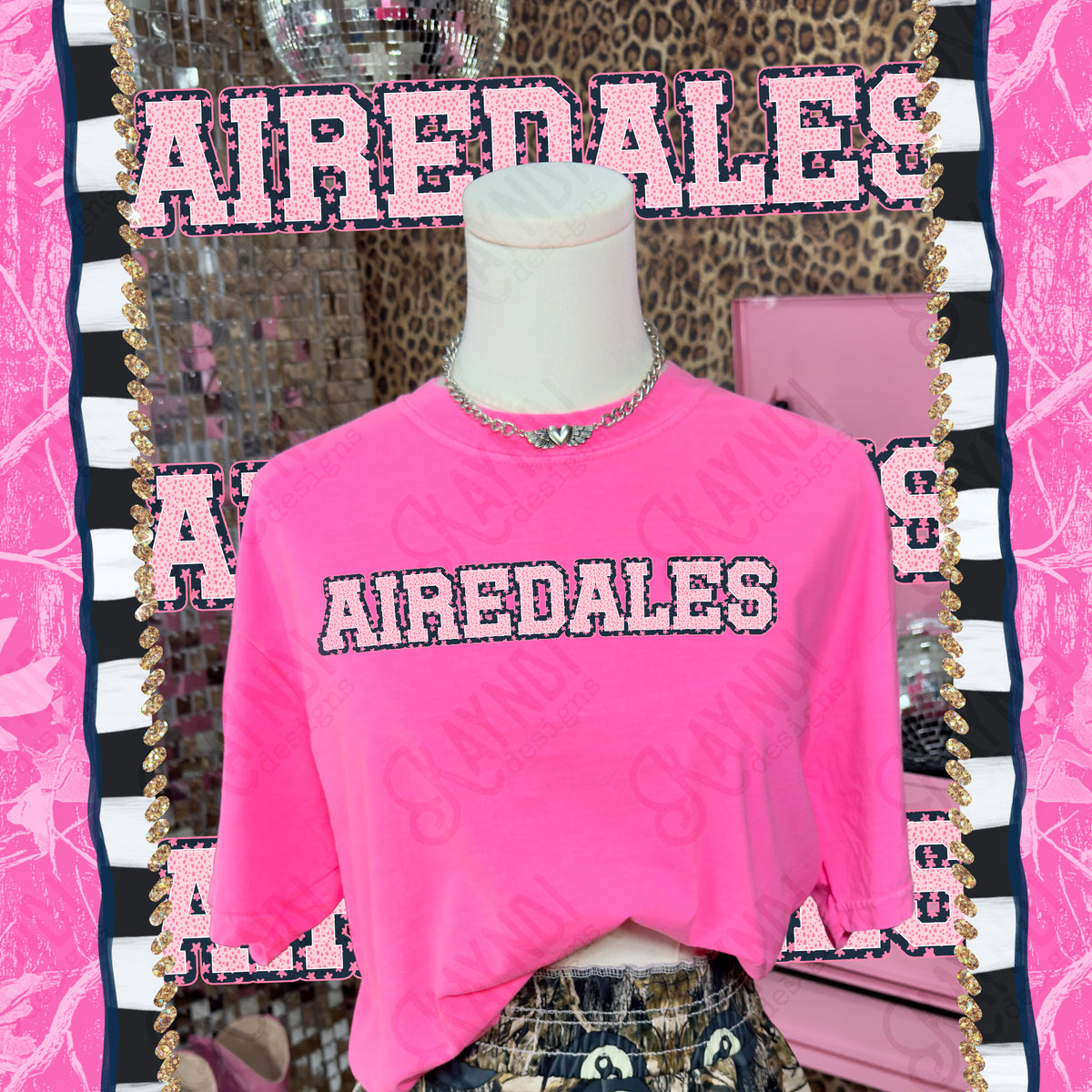 Varsity stars- Airedales (Kayndi) DTF Transfer