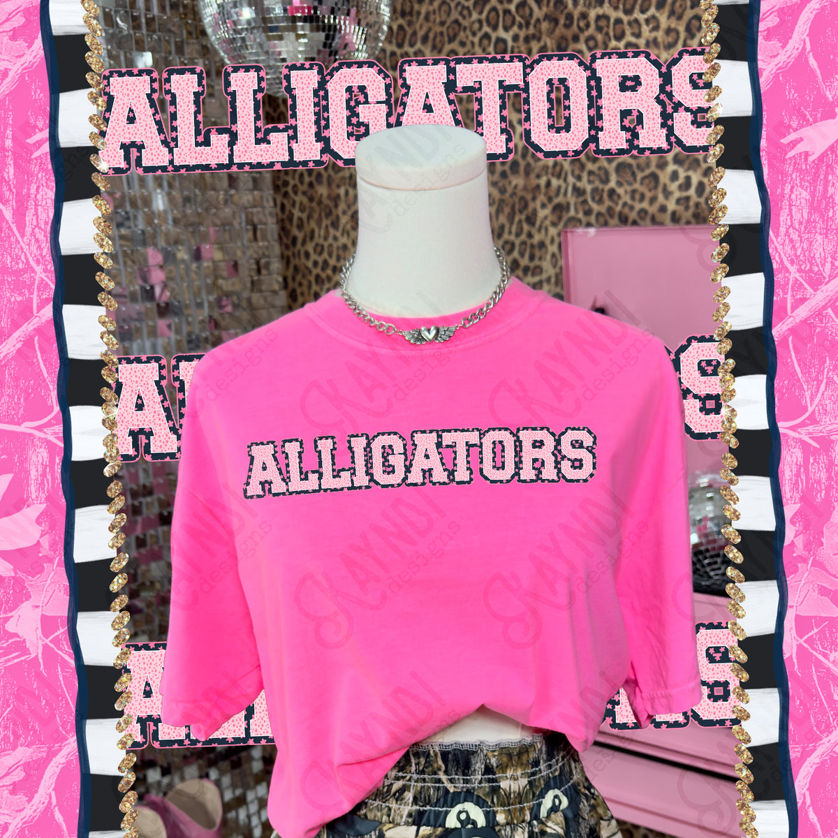 Varsity stars- Alligators (Kayndi) DTF Transfer