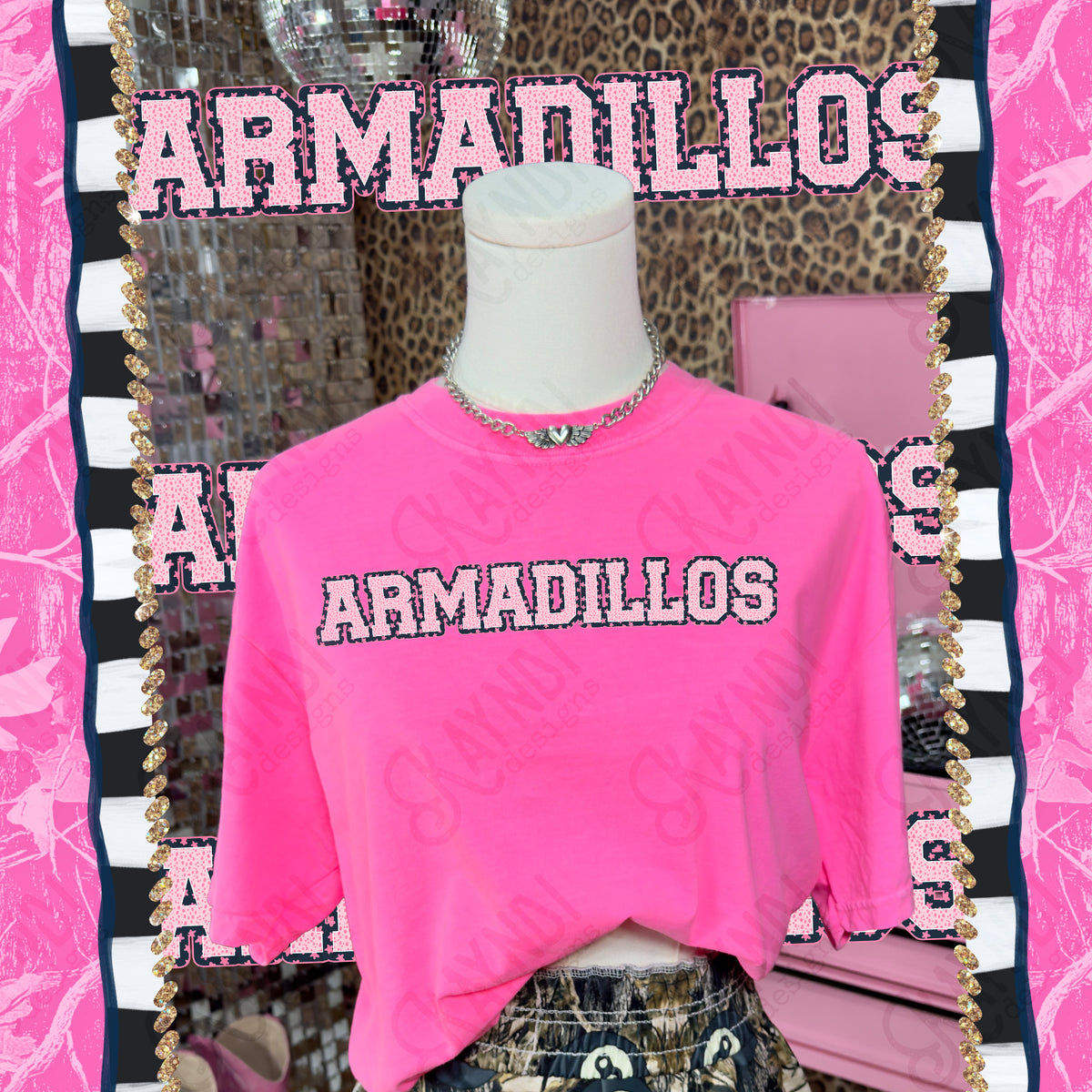Varsity stars- Armadillos (Kayndi) DTF Transfer