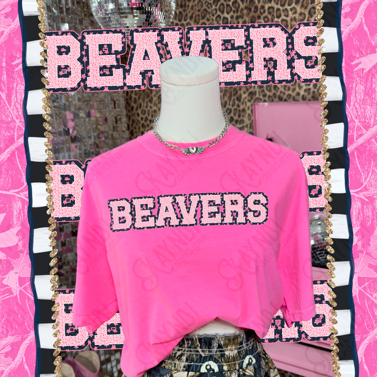 Varsity stars- Beavers (Kayndi) DTF Transfer