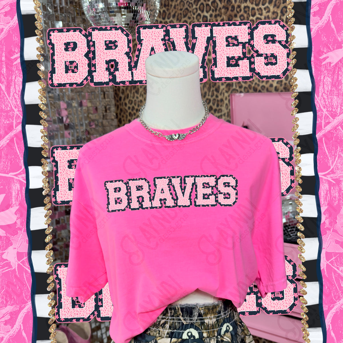 Varsity stars- Braves (Kayndi) DTF Transfer