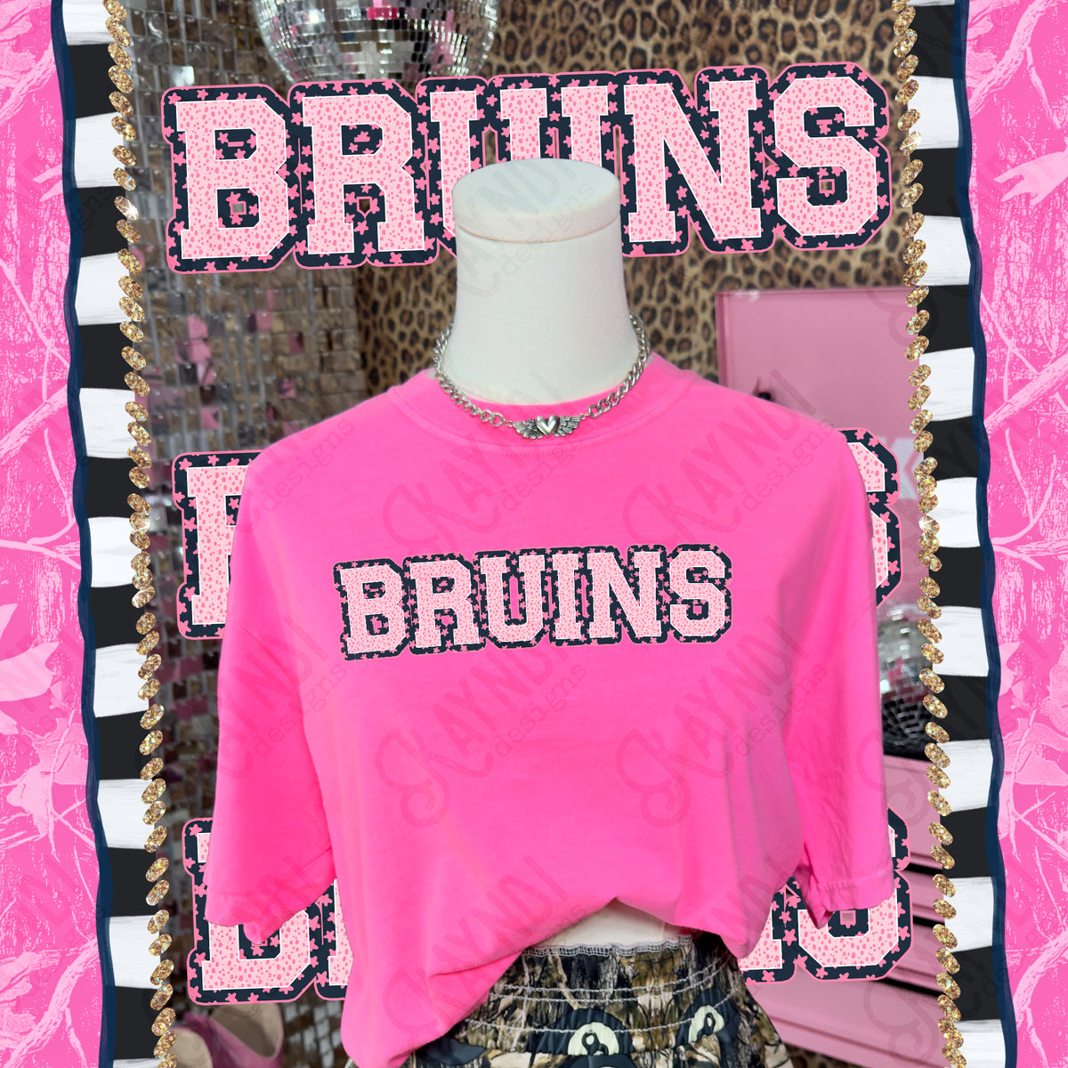 Varsity stars- Bruins (Kayndi) DTF Transfer