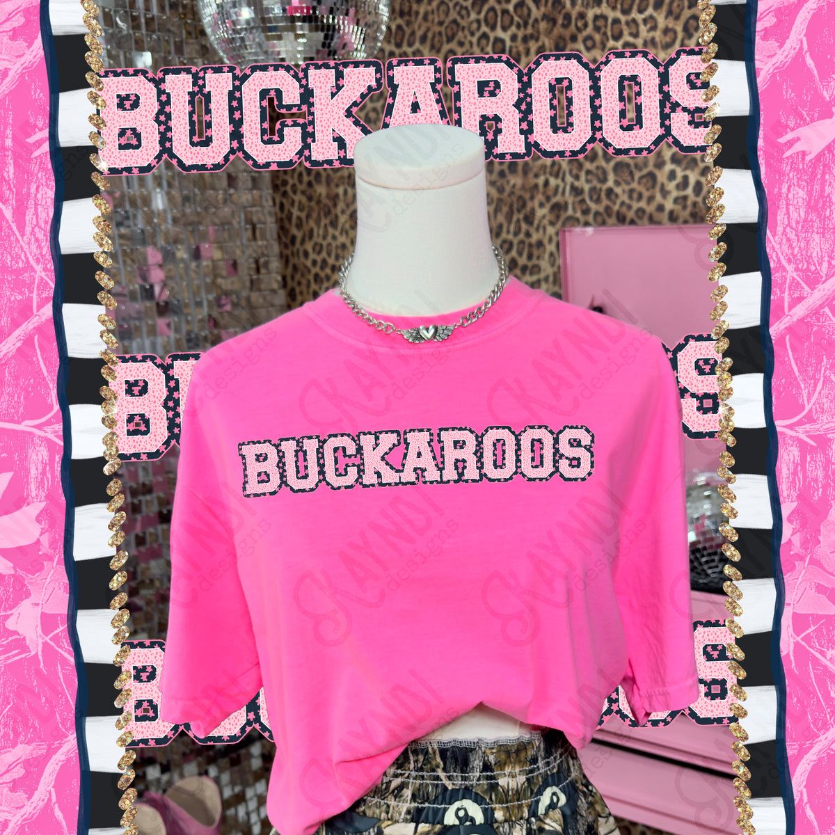 Varsity stars- Buckaroos (Kayndi) DTF Transfer