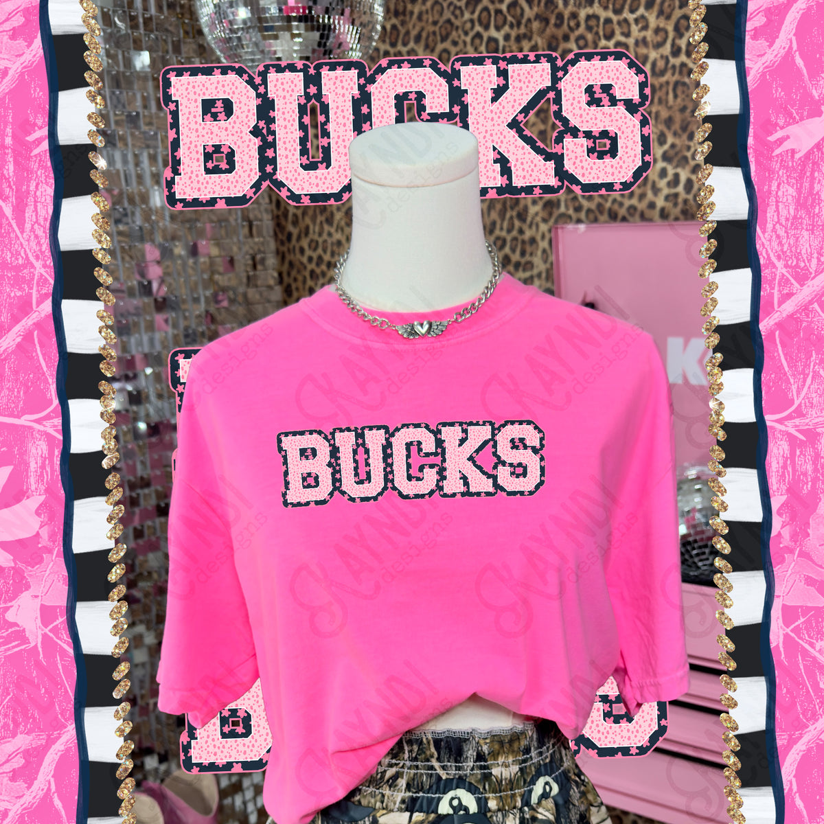 Varsity stars- Bucks (Kayndi) DTF Transfer