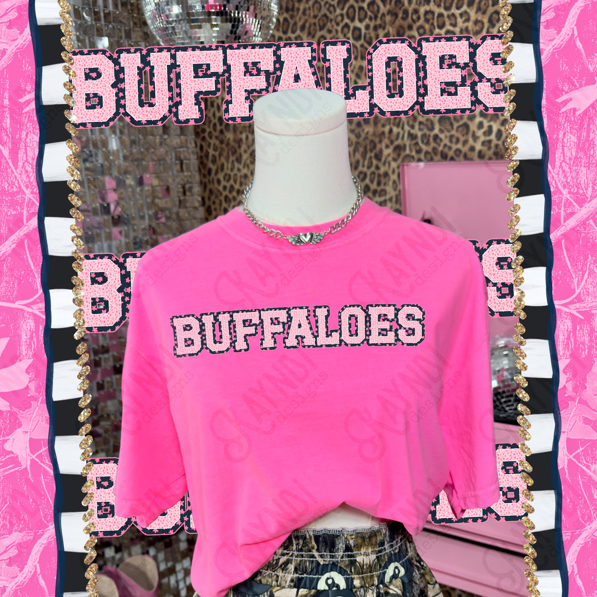 Varsity stars- Buffaloes (Kayndi) DTF Transfer