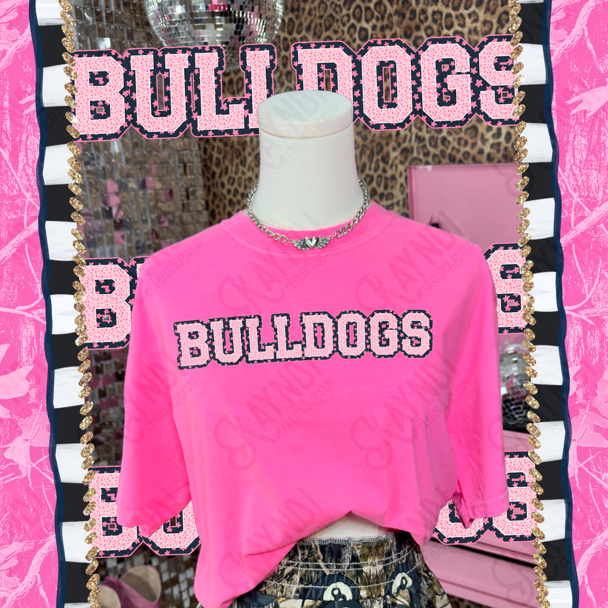 Varsity stars- Bulldogs (Kayndi) DTF Transfer