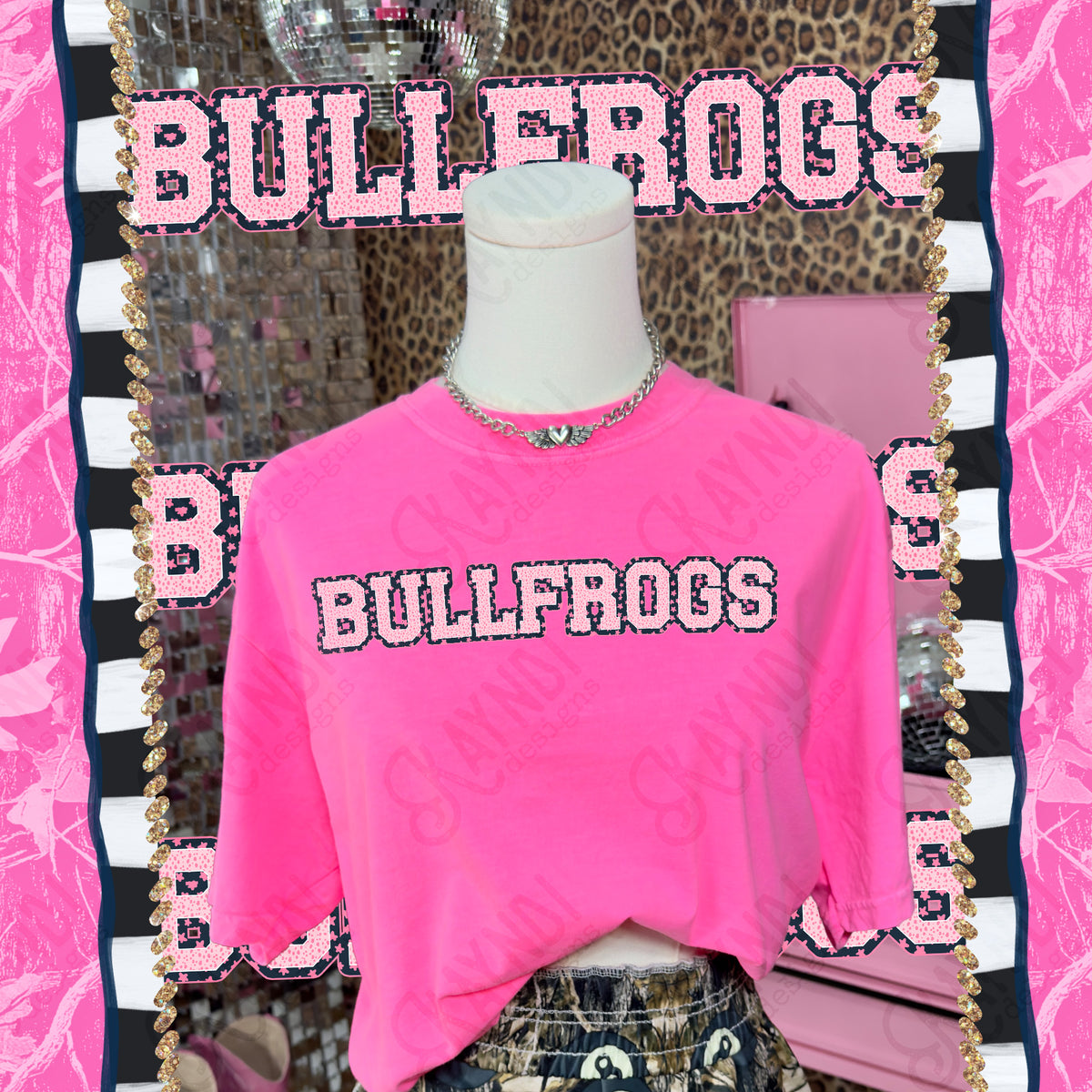 Varsity stars- Bullfrogs (Kayndi) DTF Transfer