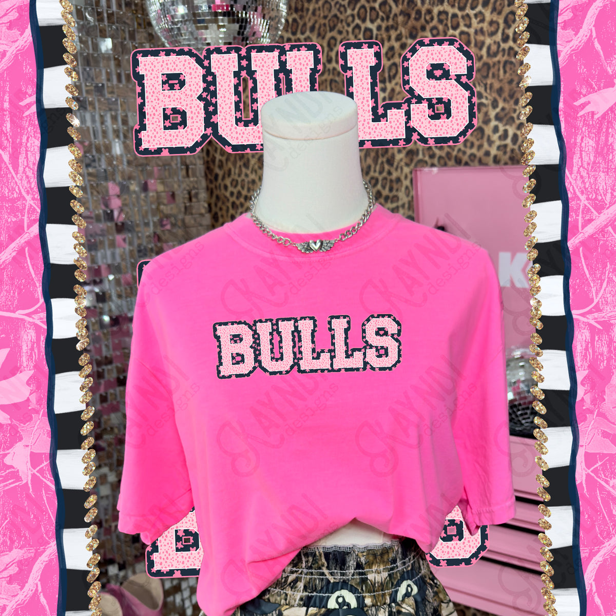 Varsity stars- Bulls (Kayndi) DTF Transfer