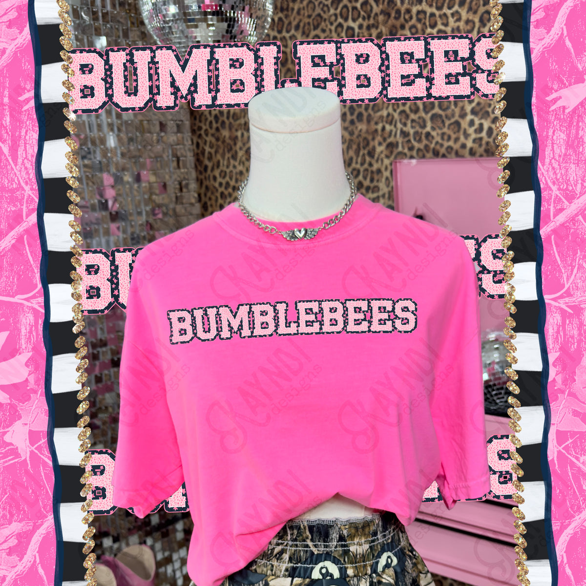 Varsity stars- Bumblebees (Kayndi) DTF Transfer