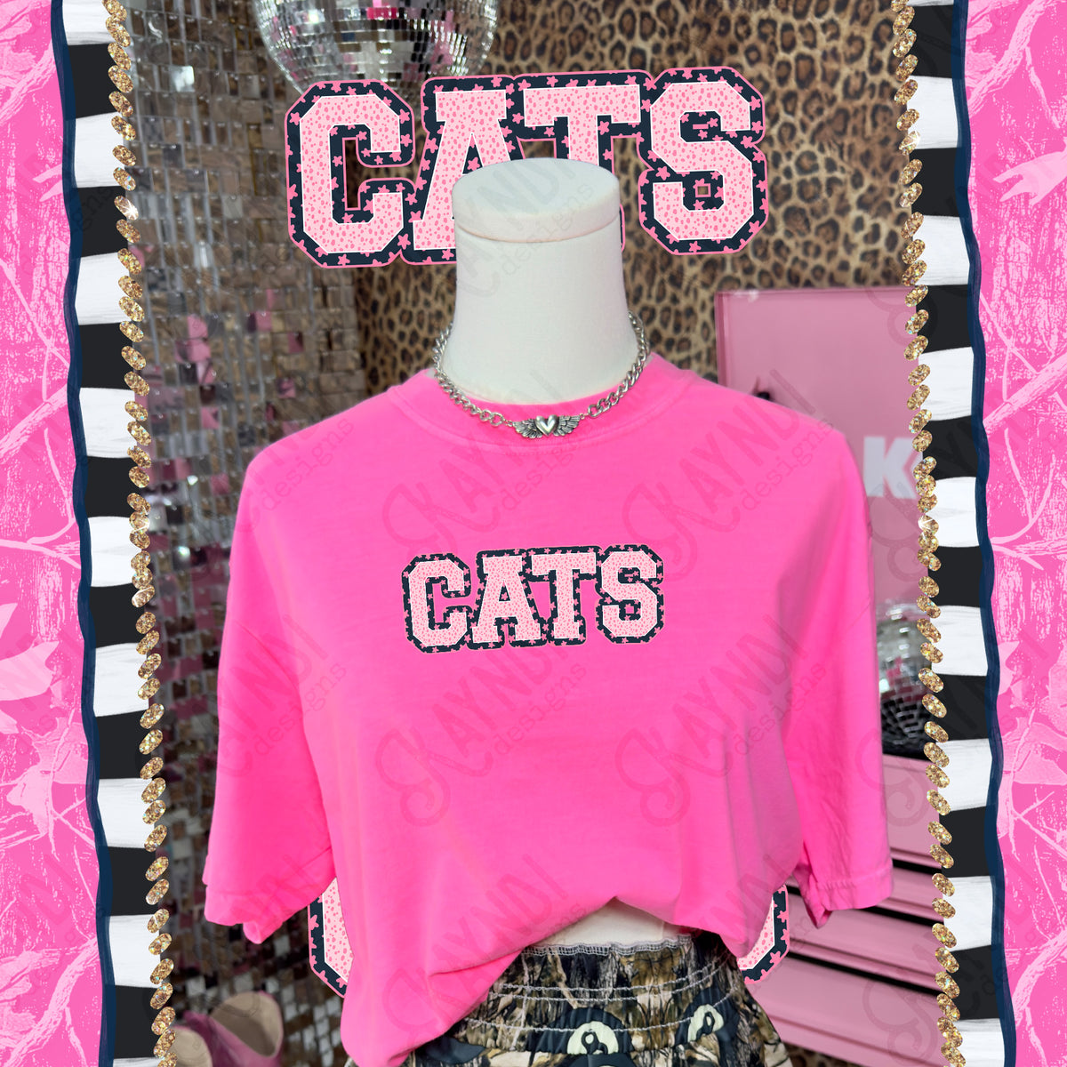 Varsity stars- Cats (Kayndi) DTF Transfer