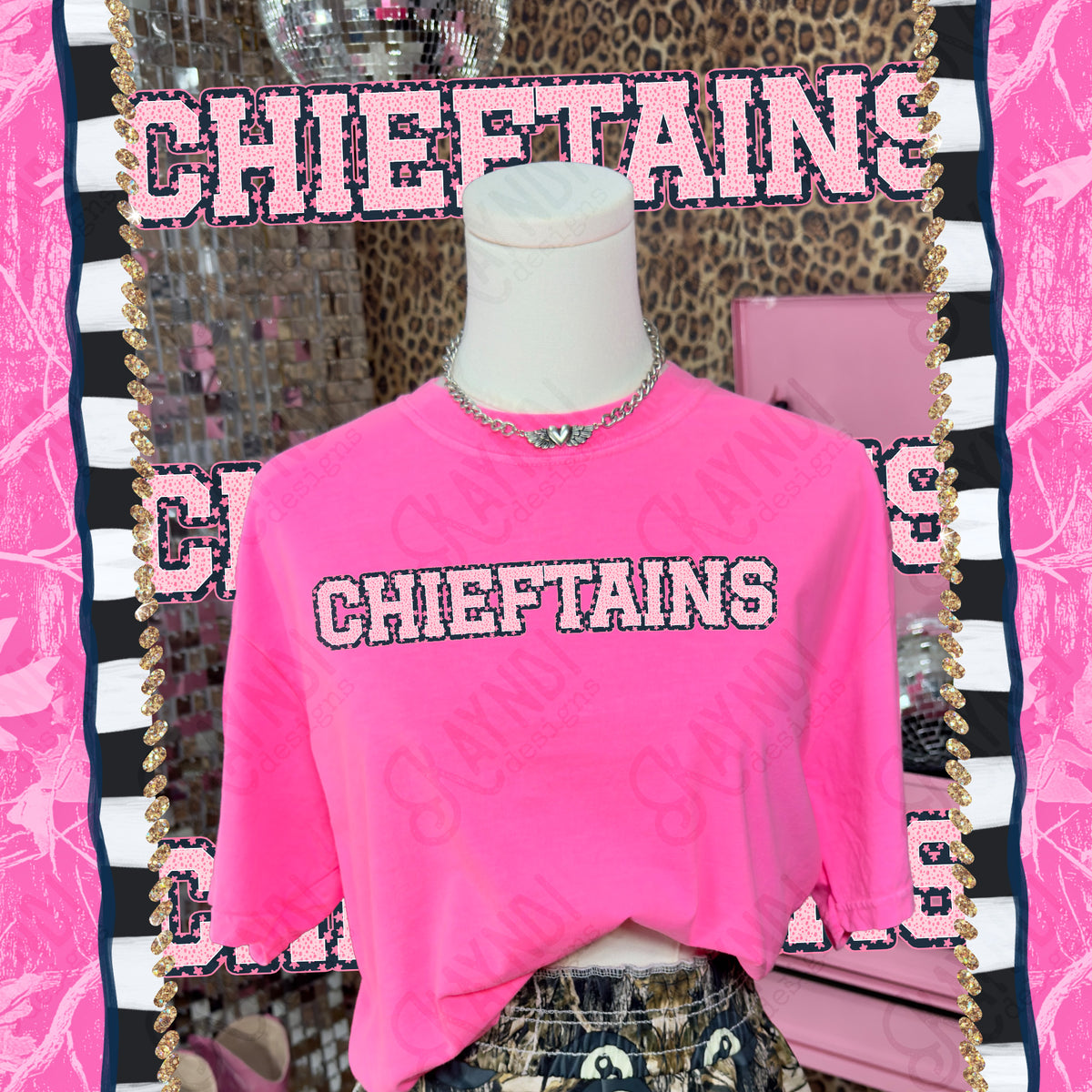 Varsity stars- Chieftains (Kayndi) DTF Transfer