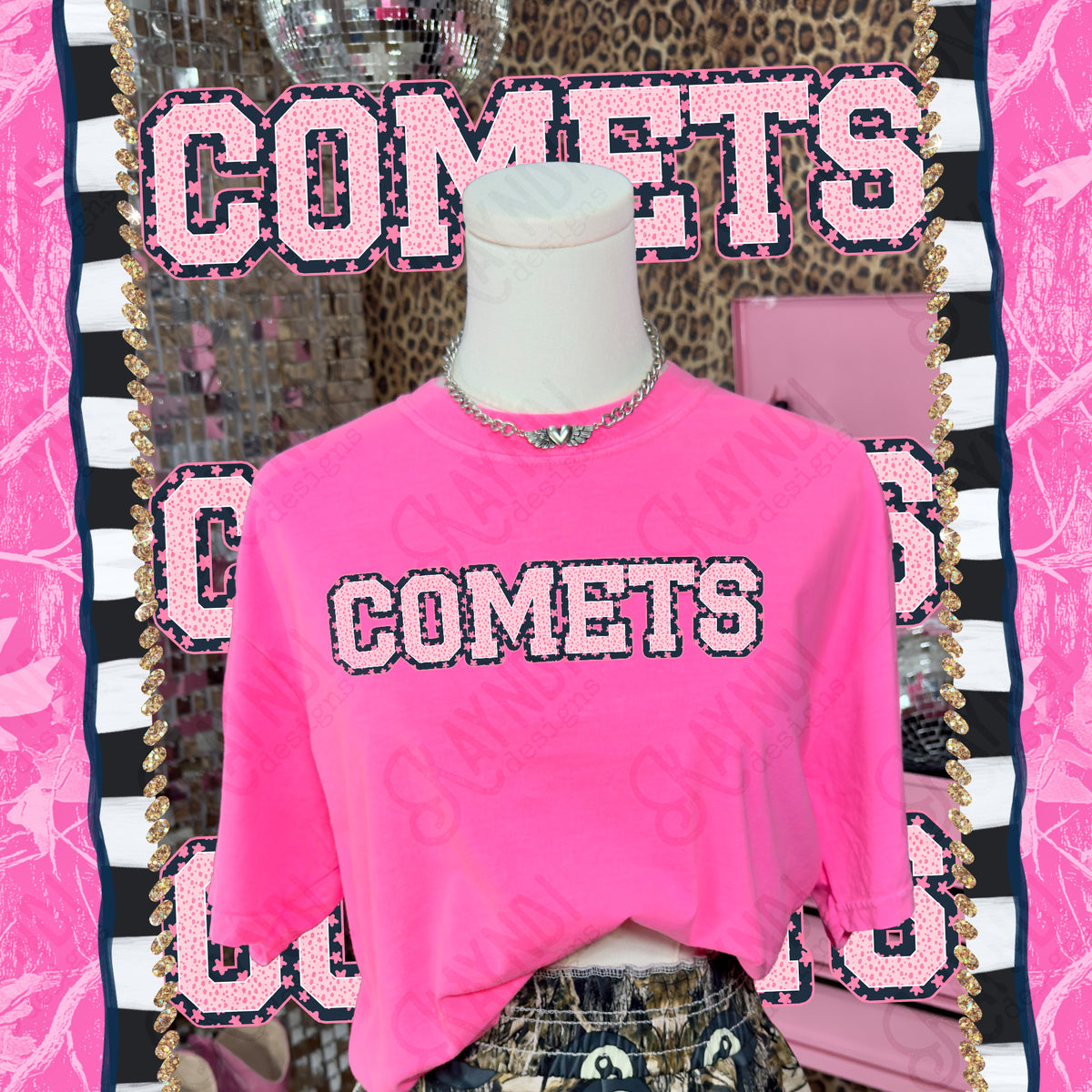 Varsity stars- Comets (Kayndi) DTF Transfer