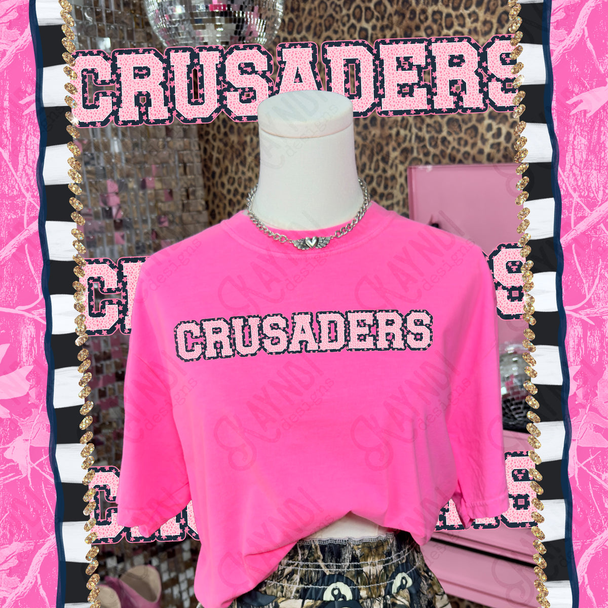 Varsity stars- Crusaders (Kayndi) DTF Transfer