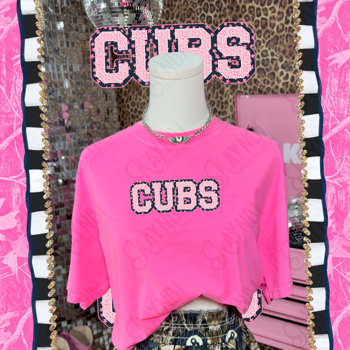 Varsity stars- Cubs (Kayndi) DTF Transfer