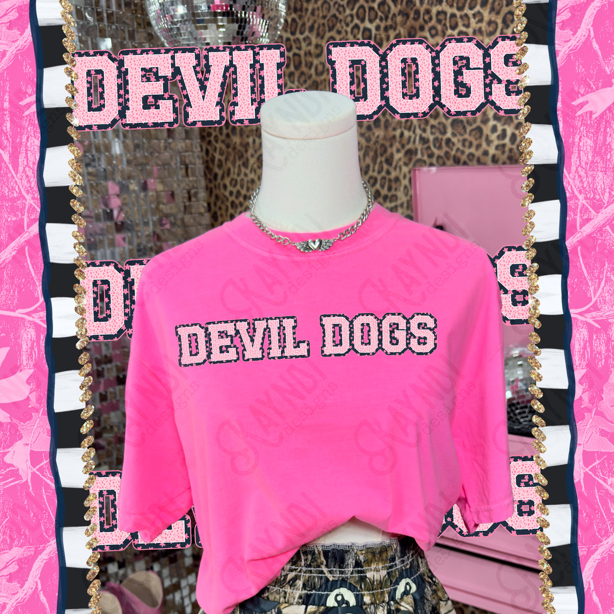 Varsity stars- Devil dogs (Kayndi) DTF Transfer